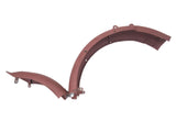 Rear Bare Metal Mudguard With Stay Kit Fits BSA B31/A7 Models