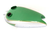 New Painted Petrol Tank Chrome And Green Fits BSA B31/A7 Model