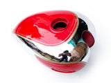 Petrol Fuel Gas Tank Red Painted Chrome Fits Vintage Ariel Motorcycles