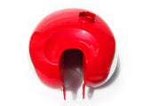 Chrome Red Painted Fuel Petrol Tank With Cap Fits  Vintage Panther 1000cc Motorcycle.