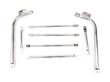 New Front & Rear Chromed Fender Mudguard Stay Kit Fits BSA Bikes