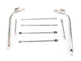 New Front & Rear Chromed Fender Mudguard Stay Kit Fits BSA Bikes