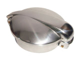 2"Monza Alloy Flip Up Fuel Petrol Gas Oil Cap Manx Mini Fits Norton Triumph Triton