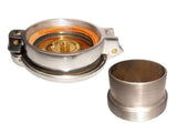 Alloy Petrol Fuel Flip Cap Threaded Filler Neck Fits BSA, AJS, Norton Many Vintage British Bikes