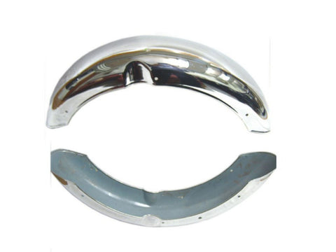 New Chromed Genuine Front Mudguard Fits Royal Enfield 350cc available at Royal Spares