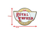 Customized 7" Brass Headlamp Peak Fits Royal Enfield available at Online at VintageTank24x7