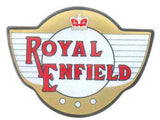 Customized 7" Brass Headlamp Peak Fits Royal Enfield available at Online at VintageTank24x7