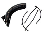 Brand New Rear Mudguard + No. Plate + Fixing Fits Royal Enfield Bike available at Online at VintageTank24x7