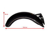 Brand New Rear Mudguard + No. Plate + Fixing Fits Royal Enfield Bike available at Online at VintageTank24x7