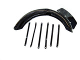 Complete Front Mudguard + No. Plate + Fixings Fits Royal Enfield 350cc Motorcycles available at Online at VintageTank24x7