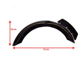 Complete Front Mudguard + No. Plate + Fixings Fits Royal Enfield 350cc Motorcycles available at Online at VintageTank24x7