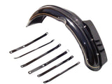 Complete Front Mudguard + No. Plate + Fixings Fits Royal Enfield 350cc Motorcycles available at Online at VintageTank24x7