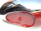 Brand New Chrome Tank Red & With Kneepad Fits Royal Enfield available at Online at VintageTank24x7