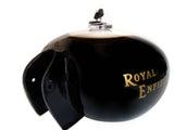 Brand New Black & White Petrol Tank Fits Royal Enfield available at Online at VintageTank24x7