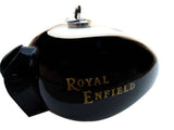 Brand New Black & White Petrol Tank Fits Royal Enfield available at Online at VintageTank24x7