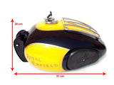 Brand New Customized Large Trail Petrol Tank For Royal Enfield available at Online at VintageTank24x7