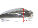 Chromed Petrol Tank Brand New Fits Royal Enfield Early 1950s- 60s Motorcycles available at Online at VintageTank24x7