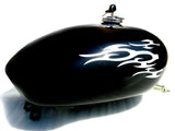 Customized Black Petrol Tank New Fits Royal Enfield Thunderbird available at Online at VintageTank24x7