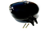 Customized Black Petrol Tank New Fits Royal Enfield Thunderbird available at Online at VintageTank24x7