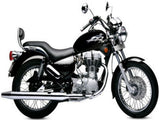 Customized Black Petrol Tank New Fits Royal Enfield Thunderbird available at Online at VintageTank24x7
