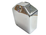 New Chromed Double Battery Box with Lock Fits Royal Enfield available at Online at Royal Spares