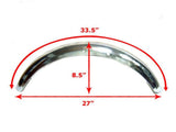 Front Chrome Mudguards Fits Royal Enfield Bullet 500cc Machismo Models available at Online at Royal Spares