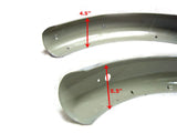 New Front & Rear Chrome Mudguards Fits Royal Enfield 500cc available at Online at Royal Spares