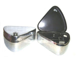 New Chromed Flat Lid Toolbox Set Fits Royal Enfield available at Online at Royal Spares