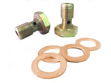 Rocker Oil Feed Pipe+Banjo Bolts And Washers Deal Fits Royal Enfied available at Online at VintageTank24x7