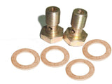 Copper Rocker Oil Feed Pipe+Banjo Bolts/ Washer Fits Royal Enfield available at Online at Royal Spares