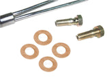 Copper Rocker Oil Feed Pipe+Banjo Unions Fits Royal Enfield available at Online at VintageTank24x7