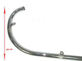 Chromed Heavy Duty Custom Silencer+Exhaust Pipe Fits Royal Enfield Bullet 500cc available at Online at Royal Spares