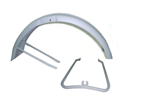 New Customized Front Mudguard With Stay Kit Raw Fits Triumph 3HW available at Online at Royal Spares