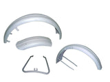 New Front And Rear Mudguard Set Ready To Paint Fits Triumph 3HW available at Online at Royal Spares