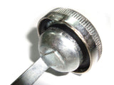 Chromed Metal Oil Filler Cap Fits Royal Enfield available at Online at VintageTank24x7