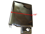 Chromed Electric Start Battery Cover Lockable Fits Royal Enfield available at Online at Royal Spares