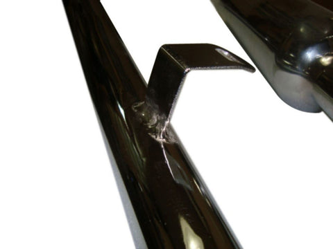 Chromed Silencer + Exhaust Pipe Fits Modification Chopper available at Online at VintageTank24x7