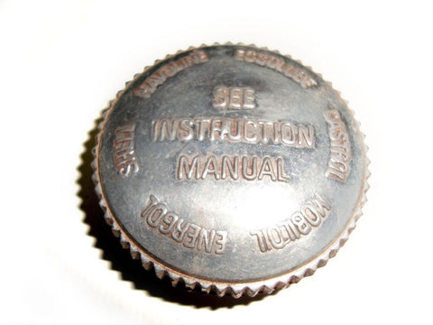 Inspection/Oil Tank Filler Cap Scripted Fits Vintage BSA Models available at Online at VintageTank24x7