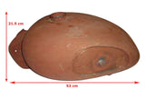 Bare Metal Petrol Tank+Knee Pad Fittings Fits Royal Enfield available at Online at VintageTank24x7