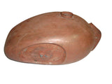 Bare Metal Petrol Tank+Knee Pad Fittings Fits Royal Enfield available at Online at VintageTank24x7