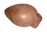 Bare Metal Petrol Tank+Knee Pad Fittings Fits Royal Enfield available at Online at VintageTank24x7