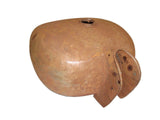 Petrol/ Gas Tank 22ltr Raw Bare Metal Fits Royal Enfield available at Online at VintageTank24x7