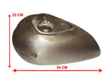 Large Fuel/ Petrol/ Gas Tank (RAW) Fits Ariel Square available at Online at VintageTank24x7