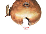 Raw Bare Metal Petrol Tank + Jockey Shifter / Hand Gear Fits Royal Enfield available at Online at VintageTank24x7