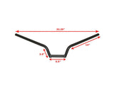 7/8'' Long Harley Style Black Motorcycle Handlebar Fits Royal Enfield available at Online at Royal Spares