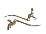 7/8"Handlebar Brake/Clutch Lever Assembly Brass Chromed available at Online at VintageTank24x7