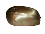 Slim Line Raw Bare Metal Petrol/Fuel Tank Fits Norton available at Online at VintageTank24x7