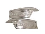 Set of Bonneville Petrol Tank Badges Chrome Fits Vintage Triumph 1969 - 1979 available at Online at VintageTank24x7