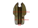 Raw Petrol/Gas/Fuel Tank Fits Vintage Royal Enfield Cafe Racer available at Online at VintageTank24x7