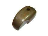 Brand New Cafe Racer 4 Gallon Gas/Petrol Tank- Raw Fits Royal Enfield available at Online at VintageTank24x7